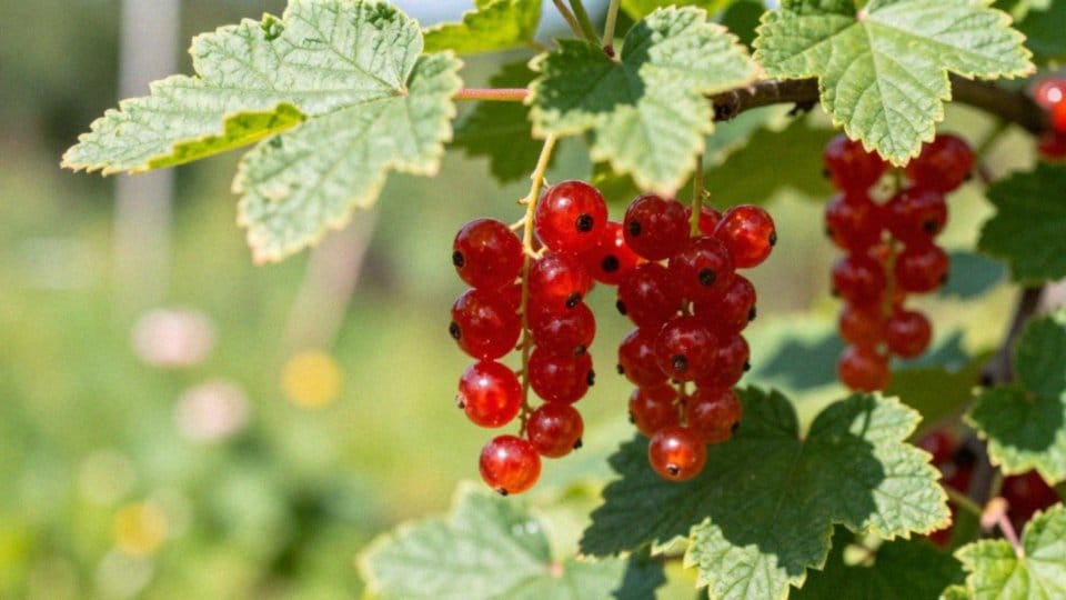 Które odmiany czerwonej porzeczki dojrzewają najwcześniej?