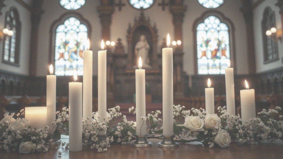 Co symbolizuje świeca podczas ceremonii ślubnej?