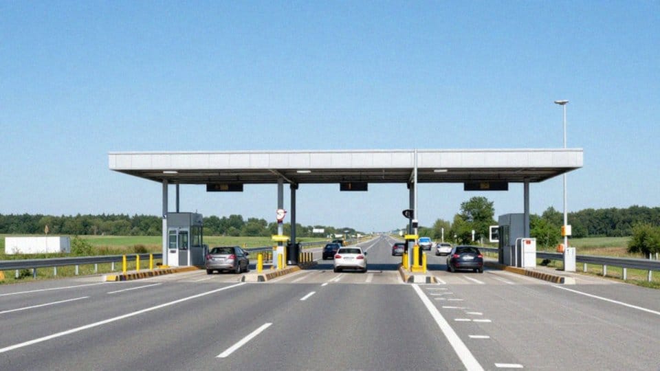 Jakie są główne węzły A1 i punkty poboru opłat?
