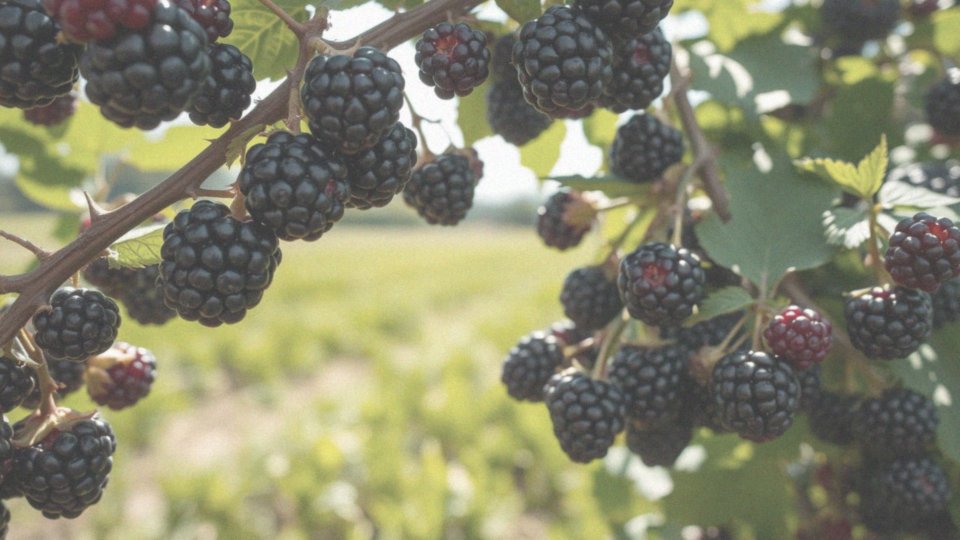 Jakie owoce produkują jeżyny i kiedy je zbierać?