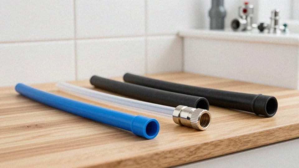 Z jakiego materiału powinien być wąż przyłączeniowy?