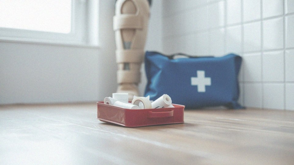 Jakie są zasady postępowania w przypadku urazów więzadła kolana?