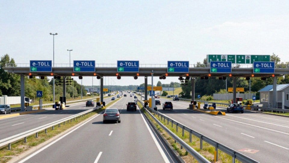 Jak działa pobór opłat na A2 i system e-TOLL?