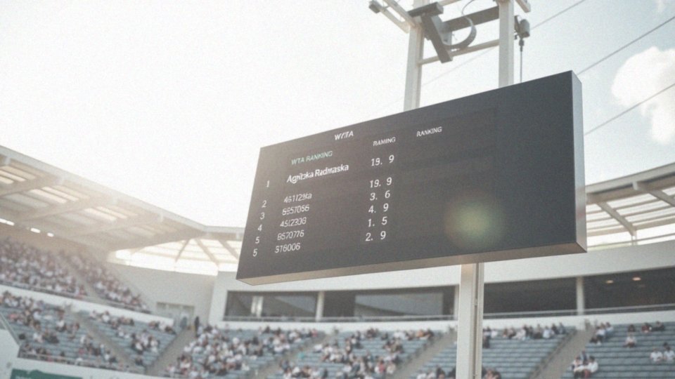 Gdzie plasuje się Radwańska w rankingu najlepiej zarabiających zawodniczek WTA?
