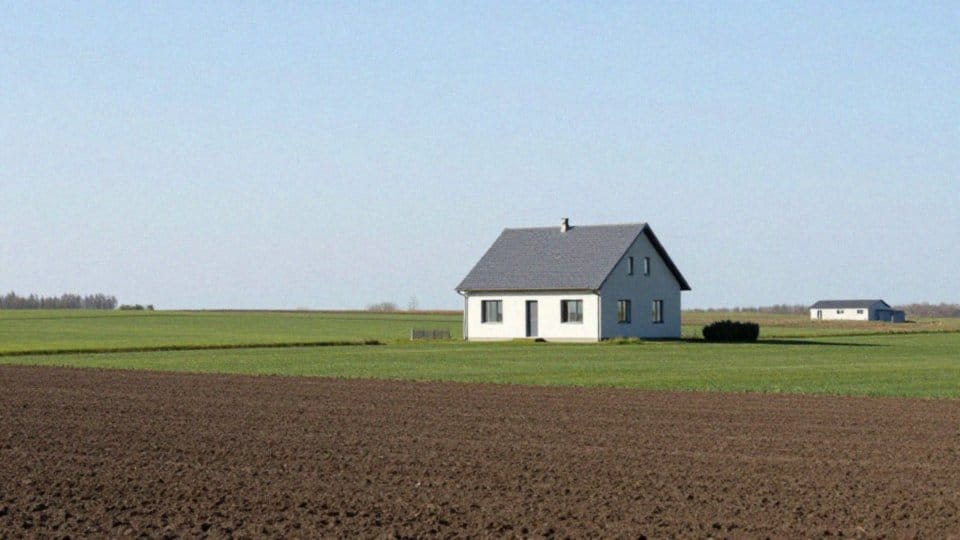 Czy dom na zgłoszenie można budować na działce rolnej?