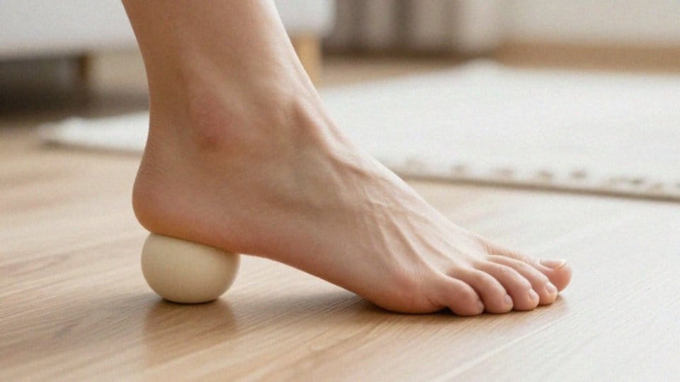 Jak ćwiczyć i masować stopę w domu?