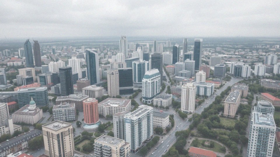 Jak gęstość zaludnienia wpływa na wielkość miast?