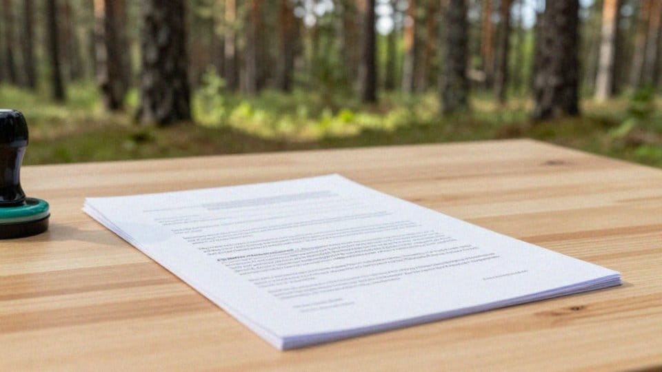 Jak uzyskać pozwolenie na budowę w lesie?