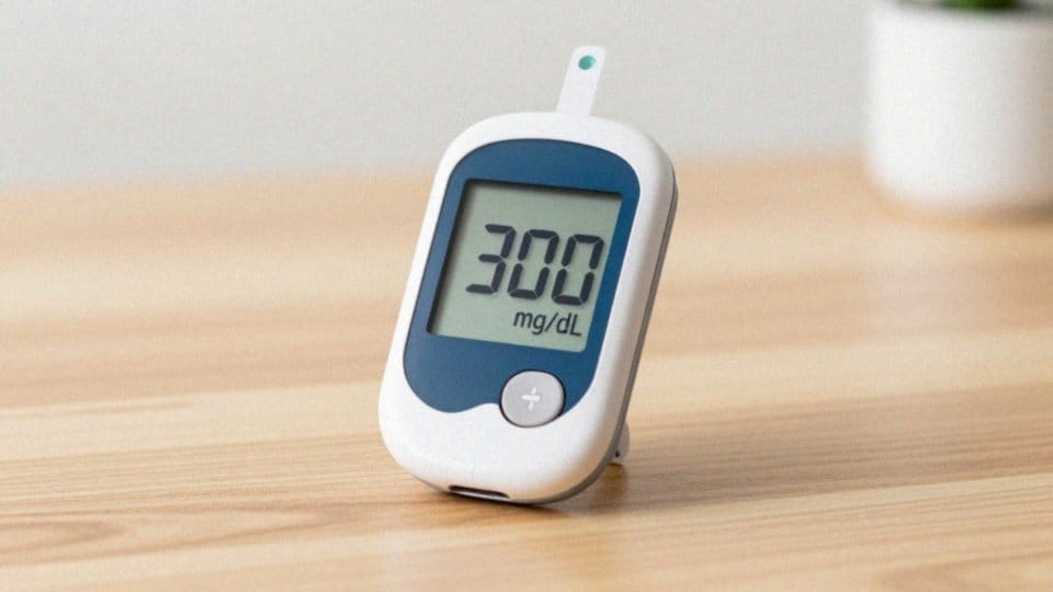 Co oznacza hiperglikemia przy 300 mg/dl?