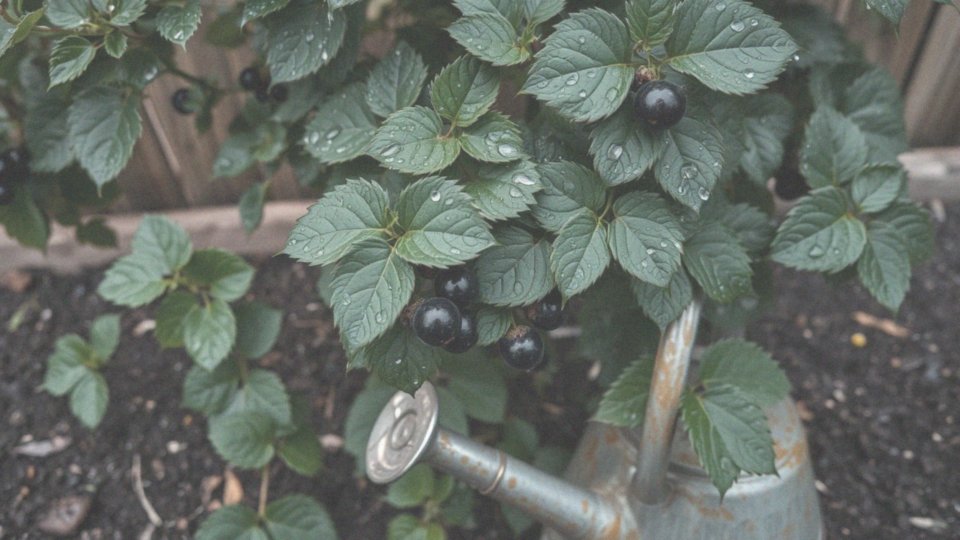 Jakie są wymagania dotyczące nawadniania czarnej porzeczki?