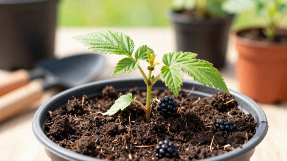 Jak ukorzeniać sadzonki zielne jeżyn bezkolcowych?