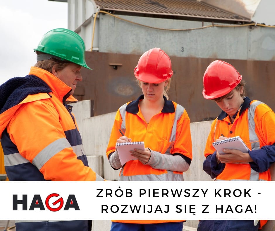 Kurs montażu rusztowań na budynku w ośrodku HAGA w Koszalinie