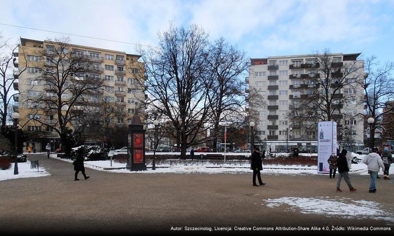 Bloki mieszkalne przy pl. Grunwaldzkim 1-2 i 3-4 w Szczecinie