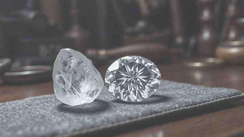 Brylant a diament – poznaj kluczowe różnice między nimi