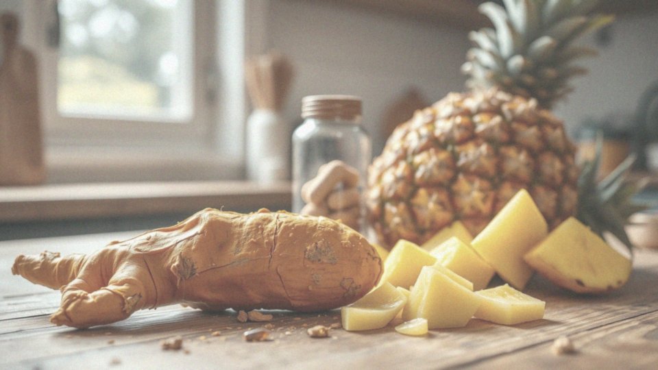 Kurkuma i bromelaina – zdrowotne właściwości i korzyści