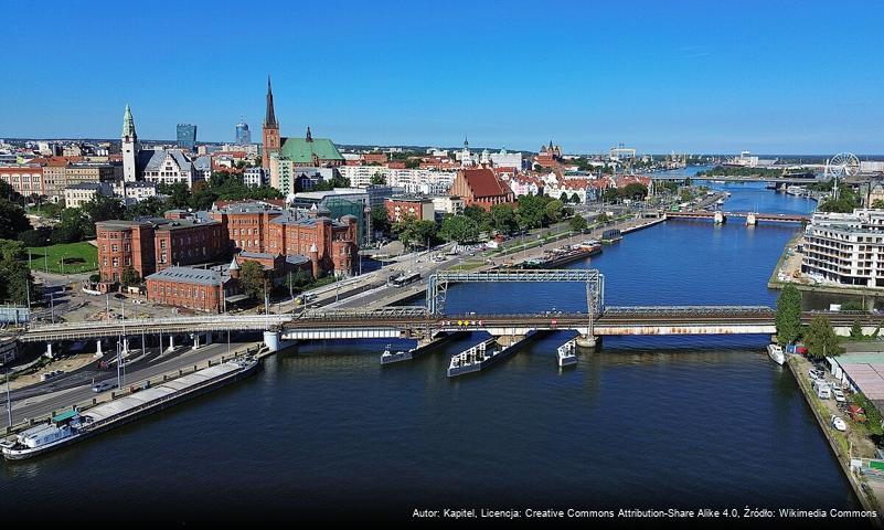 Most Kolejowy w Szczecinie