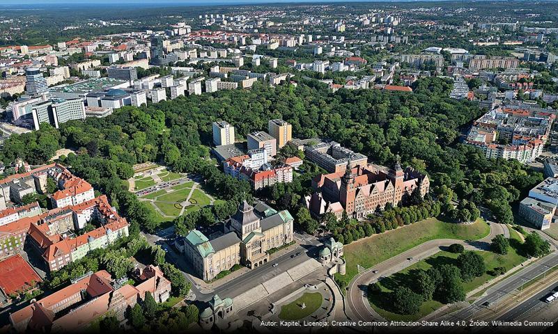 Park im. Stefana Żeromskiego w Szczecinie