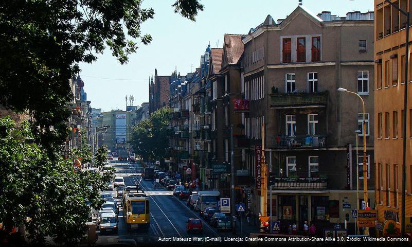 Ulica Jagiellońska w Szczecinie