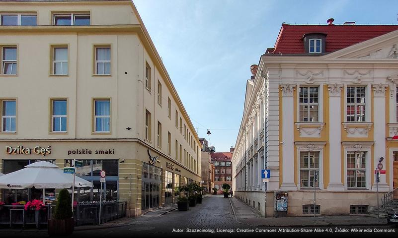 Ulica Łaziebna w Szczecinie