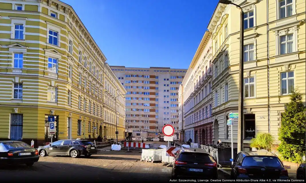 Przemiany lokalizacji przystanków komunikacji miejskiej w Szczecinie
